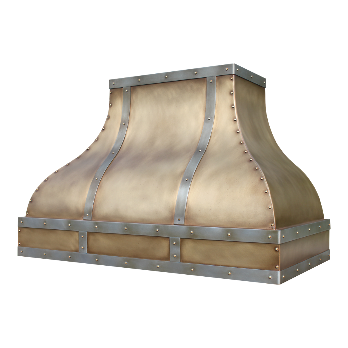 S-Curve Brass Range Hood