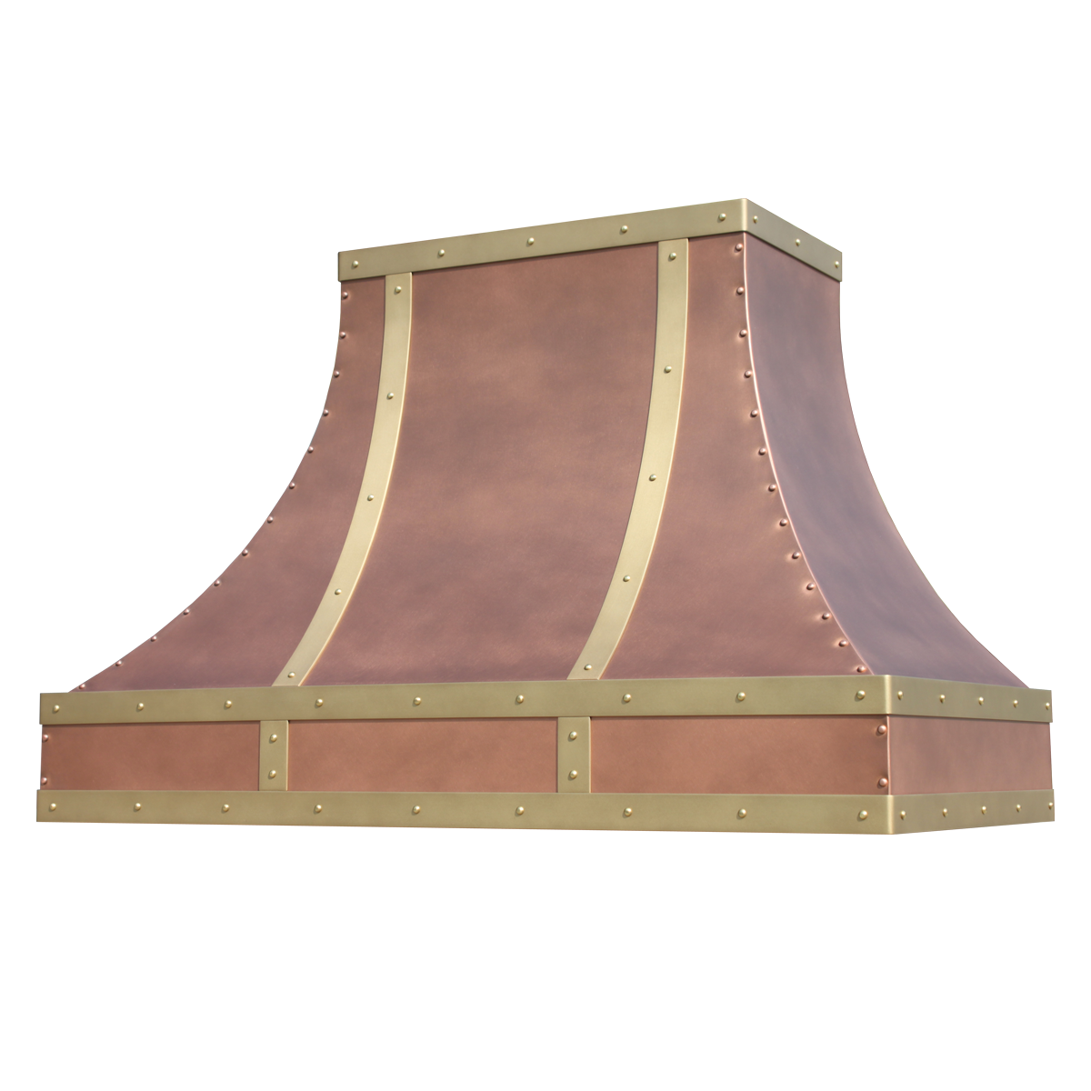 Sweep Copper Range Hood